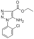 5-Amino-1-(2-chlorophenyl)-1H-1,2,3-triazole-4-carboxylicacid ethyl ester CAS#: 106748-15-6