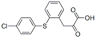 2-[(4-Chlorophenyl)thio]-α-oxobenzenepropanoic acid CAS#: 107572-09-8