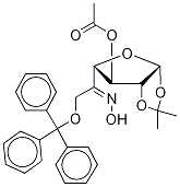 1,2-O-(1-Methylethylidene)-6-O-(triphenylMethyl)-β-L-arabino-hexofuranos-5-ulose OxiMe 3-Acetate CAS#: 109680-99-1