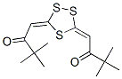 1,1'-(1,2,4-Trithiolane-3,5-diylidene)bis(3,3-dimethyl-2-butanone) CAS#: 19018-15-6