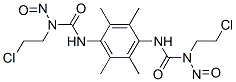 1,1'-(2,3,5,6-Tetramethyl-p-phenylene)bis[3-(2-chloroethyl)-3-nitrosourea] CAS#: 13907-60-3