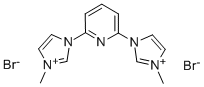 1,1'-(2,6-Pyridinediyl)bis(3-methylimidazolium) Dibromide CAS#: 263874-05-1