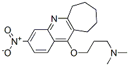 11-[3-(Dimethylamino)propoxy]-7,8,9,10-tetrahydro-3-nitro-6H-cyclohepta[b]quinoline CAS#: 18833-62-0