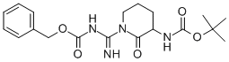 [((1,1-DIMETHYLETHOXYCARBONYL)AMINO)-2-OXO-1-PIPERIDINYL]-IMINOMETHYLCARBAMIC ACID BENZYL ESTER CAS#: 105880-97-5