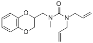 1,1-Diallyl-3-[(1,4-benzodioxan-2-yl)methyl]-3-methylurea CAS#: 13988-24-4