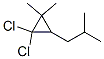 1,1-Dichloro-2,2-dimethyl-3-isobutylcyclopropane CAS#: 24577-81-9