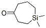 1,1-Dimethylsilacycloheptan-4-one CAS#: 10325-26-5
