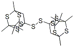 1,1'-Dithiobis(3,5,7,10,10-pentamethyl-2,4,6,8-tetrathiaadamantane) CAS#: 17525-43-8