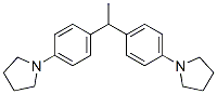 1,1'-[Ethylidenebis(4,1-phenylene)]bispyrrolidine CAS#: 105443-13-8