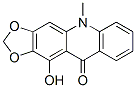 11-Hydroxy-5-methyl-1,3-dioxolo[4,5-b]acridin-10(5H)-one CAS#: 17014-46-9