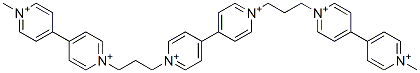 1,1'-bis(3-(1'-methyl-(4,4'-bipyridinium)-1-yl)-propyl)-4,4'-bipyridinium CAS#: 109875-13-0