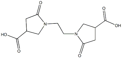 1,1'-(ethylene)bis[5-oxopyrrolidine-3-carboxylic] acid CAS#: 2761-13-9