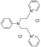 1,1'-[(phenylimino)diethylene]dipyridinium dichloride CAS#: 24447-83-4
