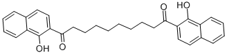 1,10-BIS-(1-HYDROXY-2-NAPHTHYL)-1,10-DECANEDIONE CAS#: 13379-63-0