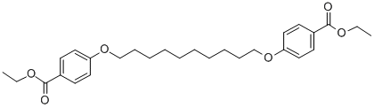 1,10-BIS[4-(ETHOXYCARBONYL)PHENOXY]DECANE CAS#: 103330-20-7
