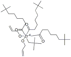 [2,2-Bis[(2-prophenyloxy)methyl]-1-butanolato-O,O′,O″]-tris(isooctanolato)-zirconium CAS#: 110392-55-7