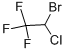 1,1,1-Trifluoro-2-bromo-2-chloroethane CAS#: 151-67-7