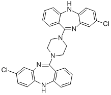 11,11'-(PIPERAZINE-1,4-DIYL)-BIS-8-CHLORO-5H-DIBENZE[B,E][1,4]-DIAZEPINE CAS#: 263366-81-0