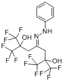 1,1,1,7,7,7-Hexafluoro-2,6-dihydroxy-2,6-bis(trifluoromethyl)-heptan-4 -one, phenyl hydrazone CAS#: 101913-90-0