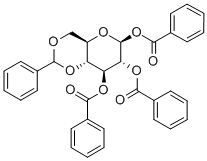 4,6-Di-O-benzyliden-1,2,3-tri-O-benzoyl-β-D-glucopyranose CAS#: 113544-56-2