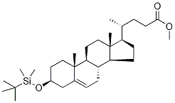 (3β)-3-(tert-ButyldiMethylsilyl)oxy-chol-5-en-24-oic Acid Methyl Ester CAS#: 114011-35-7