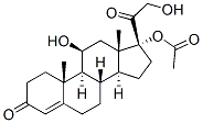 11beta,17,21-trihydroxypregn-4-ene-3,20-dione 17-acetate CAS#: 16463-74-4