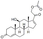 11beta,21-dihydroxypregna-4,16-diene-3,20-dione 21-acetate CAS#: 21720-47-8