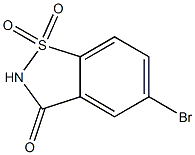 1,2-BENZISOTHIAZOL-3(2H)-ONE, 5-BROMO, 1,1-DIOXIDE CAS#: 29632-82-4