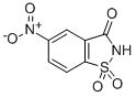 1,2-BENZISOTHIAZOL-3(2H)-ONE, 5-NITRO, 1,1-DIOXIDE CAS#: 22952-20-1