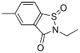 1,2-Benzisothiazol-3(2H)-one,2-ethyl-5-methyl-,1-oxide(9CI) CAS#: 257953-00-7