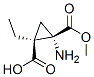 1,2-Cyclopropanedicarboxylicacid,1-amino-,2-ethyl1-methylester,cis-(9CI) CAS#: 201338-72-9