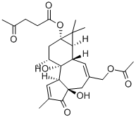 12-DEOXYPHORBOL 13-ANGELATE 20-ACETATE CAS#: 25090-72-6