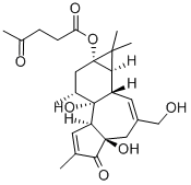 12-DEOXYPHORBOL 13-ANGELATE CAS#: 28152-96-7