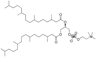 1,2-DI 3,7,11,15-TETRAMETHYLHEXADECANOYL-SN-GLYCERO-3-PHOSPHOCHOLINE CAS#: 207131-40-6