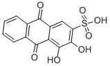 1,2-DIHYDROXYANTHRAQUINONE-3-SULFONIC ACID CAS#: 27613-78-1