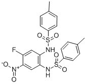 1,2-DITOSYLAMINO-4-FLUORO-5-NITROBENZENE CAS#: 113269-03-7