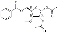 1,2-Di-O-acetyl-5-Benzoyl-3-O-Methyl-D-ribofuranose CAS#: 10300-21-7