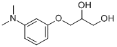 1,2-Propanediol, 3-(m-(dimethylamino)phenoxy)- CAS#: 104179-37-5