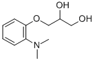 1,2-Propanediol, 3-(o-(dimethylamino)phenoxy)- CAS#: 104177-41-5
