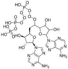 [[1,2-bis[(2R,3R,4R,5R)-5-(6-aminopurin-9-yl)-3,4-dihydroxy-oxolan-2-y l]ethoxy-hydroxy-phosphoryl]oxy-hydroxy-phosphoryl]oxyphosphonic acid CAS#: 10209-67-3