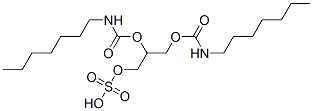 1,2-bis(heptanylcarbamoyl)glycerol 3-sulfate CAS#: 101653-96-7