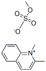 1,2-dimethylquinolinium methyl sulphate CAS#: 1605-74-9