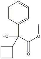 α-Cyclobutyl-α-hydroxybenzeneacetic acid methyl ester CAS#: 1209-31-0