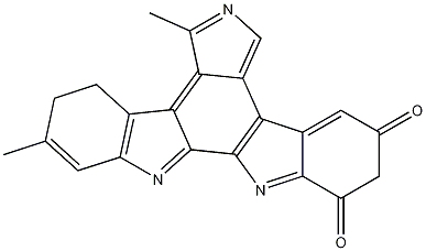 12,13-Dihydro-1,11-dimethyl-5H-Indolo[2,3-a]pyrrolo[3,4-c]carbazole-5,7(6H)-dione CAS#: 245106-23-4