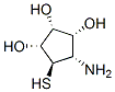 1,2,3-Cyclopentanetriol,4-amino-5-mercapto-,(1R,2R,3R,4S,5R)-(9CI) CAS#: 288088-57-3
