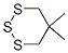 1,2,3-Trithiane, 5,5-dimethyl- CAS#: 13005-81-7