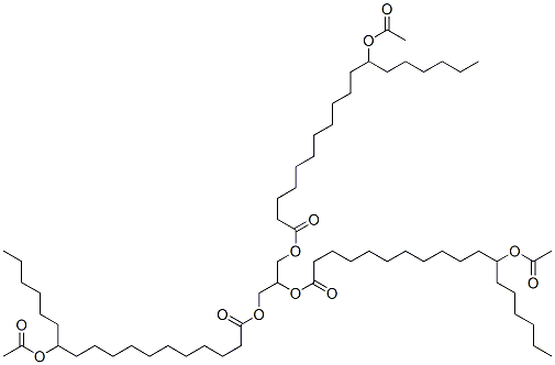 1,2,3-propanetriyl tris[12-(acetoxy)octadecanoate] CAS#: 139-43-5