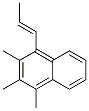 1,2,3-trimethyl-4-[(E)-prop-1-enyl]naphthalene CAS#: 26137-53-1