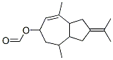 1,2,3,3a,4,5,6,8a-octahydro-2-isopropylidene-4,8-dimethylazulen-6-yl formate CAS#: 10486-25-6