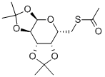 1,2:3,4-Di-O-isopropyliden- 6-deoxy-6-thioacetyl-alpha-D-galactopyranose CAS#: 16714-06-0